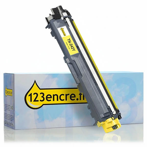 Marque 123encre remplace Brother TN-242Y toner- jaune 051067 - 1