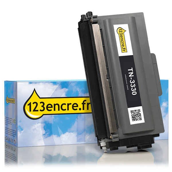 Marque 123encre remplace Brother TN-3330 toner noir 029406 - 1