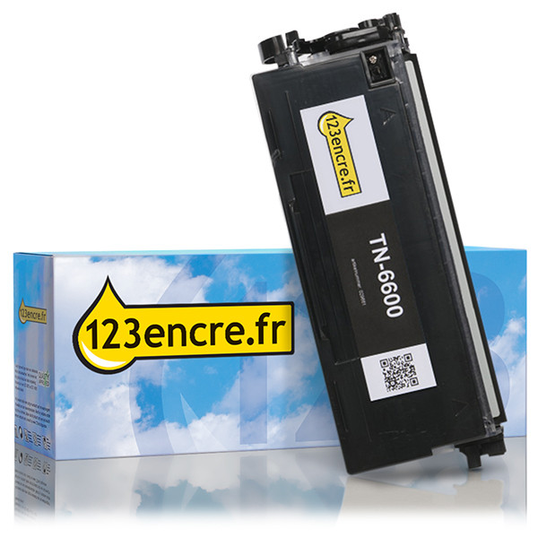 Marque 123encre remplace Brother TN-6600 toner noir capacité extra-haute 029661 - 1