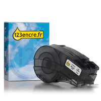 Marque 123encre remplace Brady M21-375-7425 ruban polypropylène 9,53 mm x 6,40 m - noir sur blanc 147203