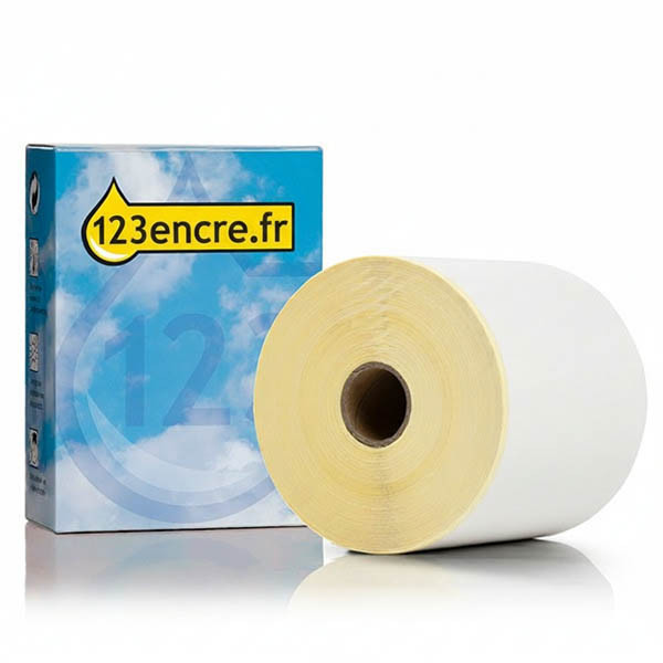 Marque 123encre remplace Brother BDE-1J000102-102 étiquette linerless thermique 102 mm x 56,4 m 080849 - 1