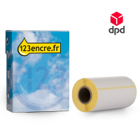 Marque 123encre remplace Brother BDE-1J152102-058 étiquettes DPD prédécoupées 102 mm x 152 mm 653410