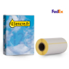 Marque 123encre remplace Brother BDE-1J152102-058 étiquettes FedEx prédécoupées 102 mm x 152 mm 653290 - 1