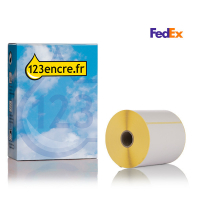 Marque 123encre remplace Brother BDE-1J152102-102 étiquettes FedEx prédécoupées 102 mm x 152 mm 653291