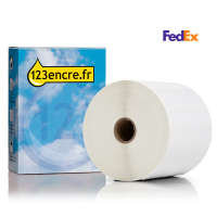 Marque 123encre remplace Brother BUS-1J150102-121 étiquettes FedEx prédécoupées 102 mm x 150 mm 653292