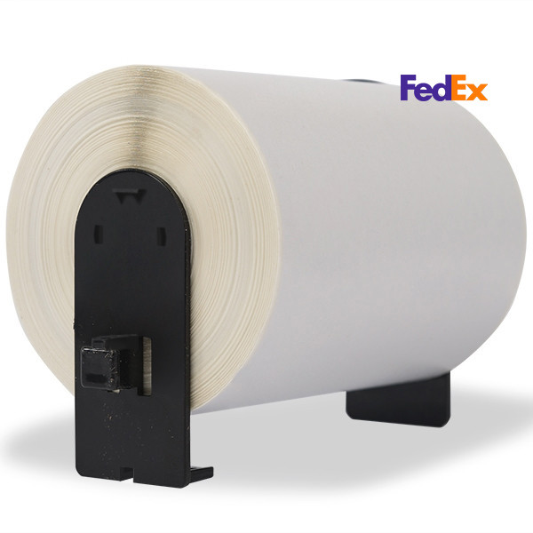 Marque 123encre remplace Brother DK-11247 étiquettes d'expédition FedEx larges 653287 - 1
