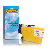 Marque 123encre remplace Brother LC-528Y cartouche d'encre très haute capacité - jaune
