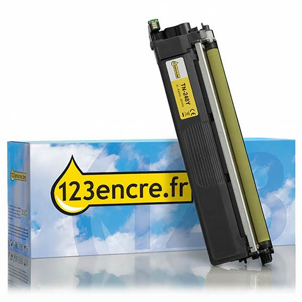 Marque 123encre remplace Brother TN-248Y toner - jaune 051419 - 1