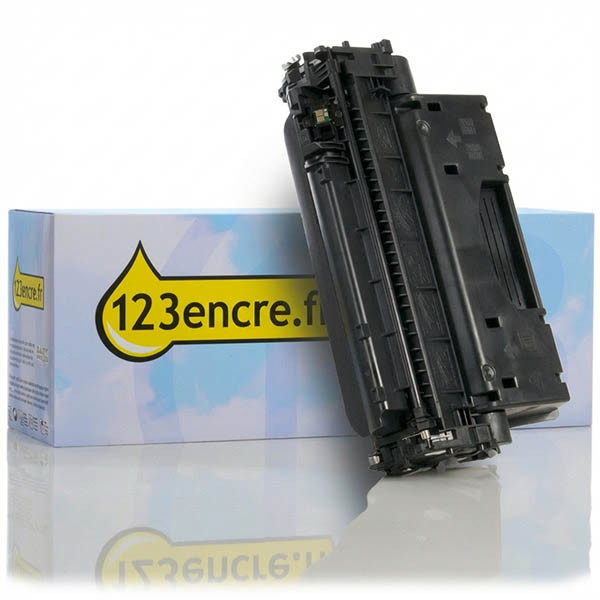 Marque 123encre remplace HP 05X (CE505X) toner noir haute capacité 039853 - 1