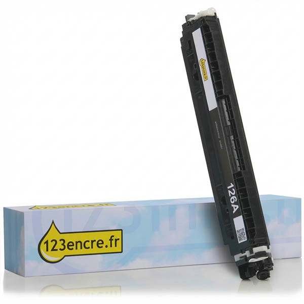 Marque 123encre remplace HP 126A (CE310A) toner - noir 054001 - 1