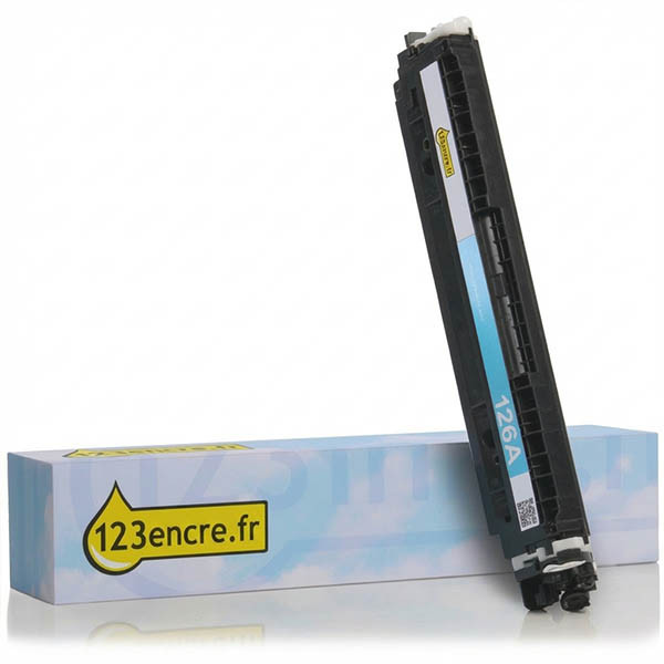 Marque 123encre remplace HP 126A (CE311A) toner - cyan 054003 - 1