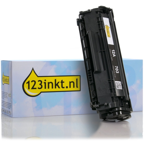 Marque 123encre remplace HP 12A (Q2612A) toner noir 039255 - 1
