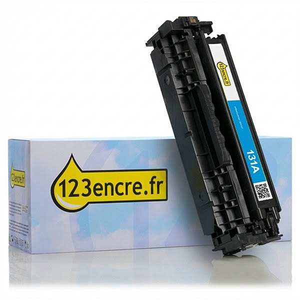 Marque 123encre remplace HP 131A (CF211A) toner cyan 054157 - 1