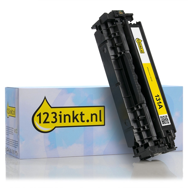 Marque 123encre remplace HP 131A (CF212A) toner jaune 054159 - 1