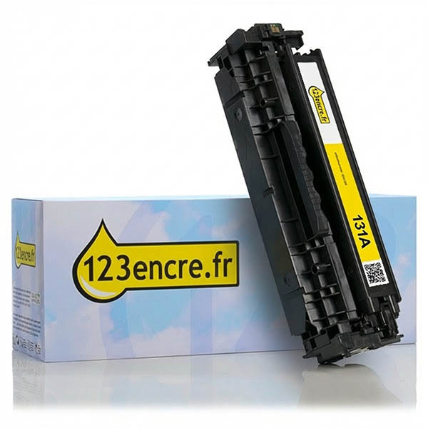 Marque 123encre remplace HP 131A (CF212A) toner jaune 054159 - 1