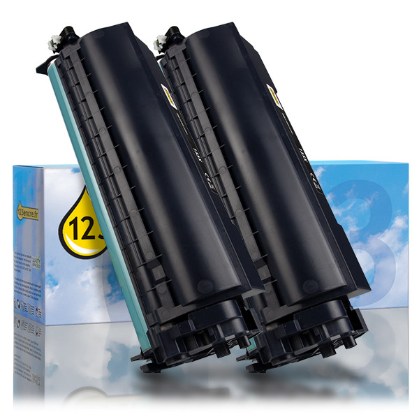 Marque 123encre remplace HP 135X (W1350X) toner haute capacité duopack - noir 055489 - 1