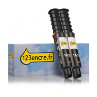 Marque 123encre remplace HP 143A (W1143AD) duopack de toners - noir 093243