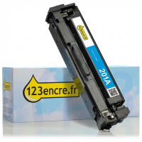 Marque 123encre remplace HP 201A (CF401A) toner - cyan