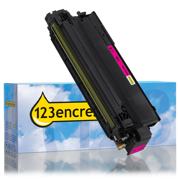 Marque 123encre remplace HP 213A (W2133A) toner - magenta 133035 - 1