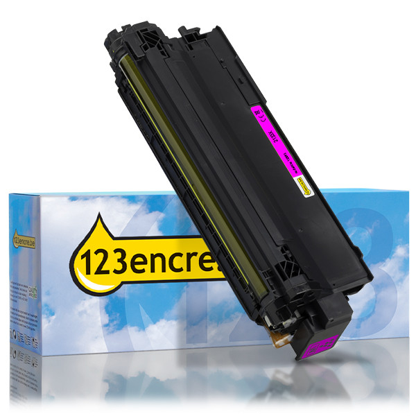 Marque 123encre remplace HP 213X (W2133X) toner haute capacité - magenta 133043 - 1