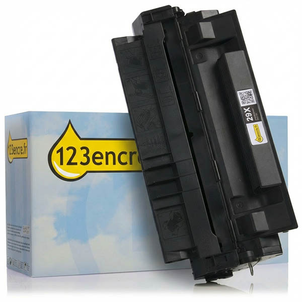 Marque 123encre remplace HP 29X (C4129X) toner - noir 032140 - 1