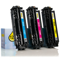 Marque 123encre remplace HP 304A (CF372AM) multipack - cyan/magenta/jaune 054763