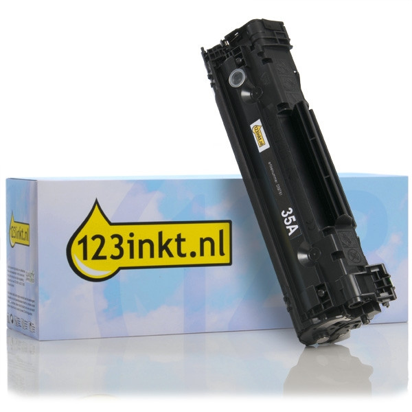 Marque 123encre remplace HP 35A (CB435A) toner noir 039781 - 1