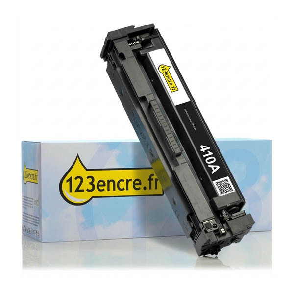 Marque 123encre remplace HP 410A (CF410A) toner - noir 054885 - 1