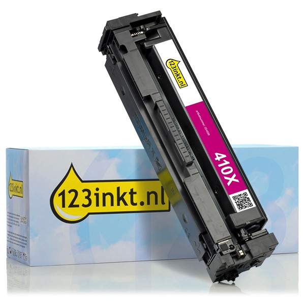 Marque 123encre remplace HP 410X (CF413X) toner haute capacité - magenta 054899 - 1