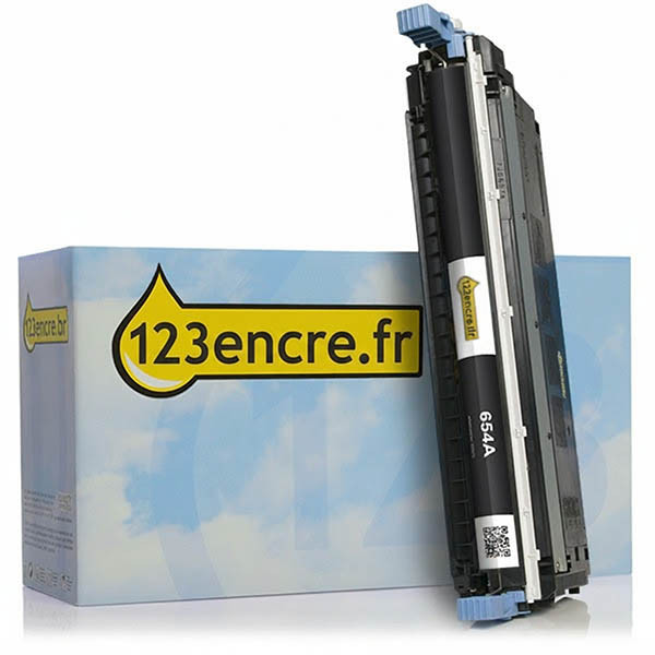 Marque 123encre remplace HP 645A (C9730A) toner noir 039215 - 1