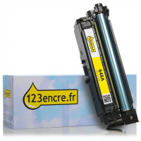 Marque 123encre remplace HP 648A (CE262A) toner jaune