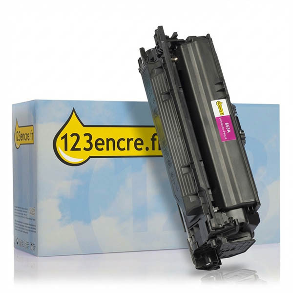 Marque 123encre remplace HP 653A (CF323A) toner - magenta 054781 - 1