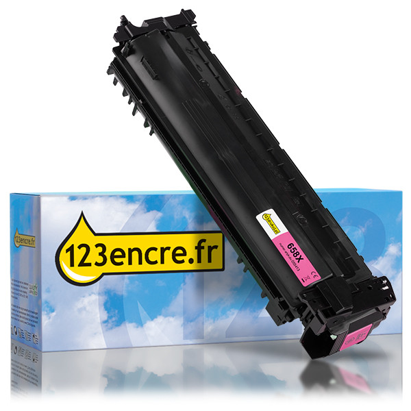 Marque 123encre remplace HP 658X (W2003X) toner haute capacité - magenta 055413 - 1