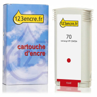 Marque 123encre remplace HP 70 (C9456A) cartouche d'encre - rouge