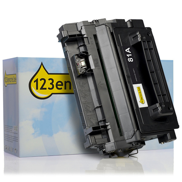 Marque 123encre remplace HP 81A (CF281A) toner noir 054813 - 1