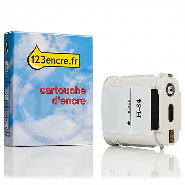 Marque 123encre remplace HP 84 (C5016A) cartouche d'encre noire 031072 - 1