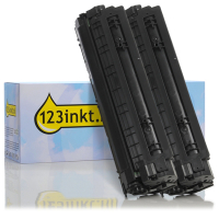 Marque 123encre remplace HP 85A (CE285A) duopack de toners - noir 160713