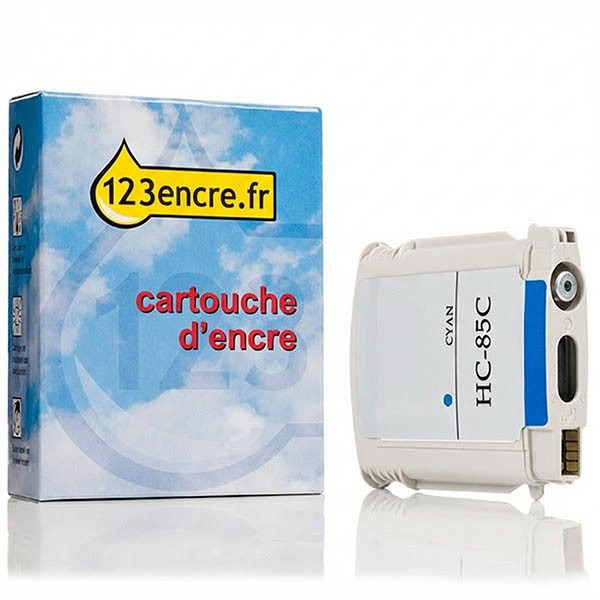 Marque 123encre remplace HP 85 (C9425A) cartouche d'encre - cyan 031701 - 1
