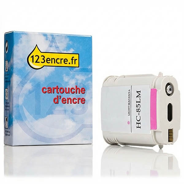 Marque 123encre remplace HP 85 (C9429A) cartouche d'encre - magenta clair 031721 - 1