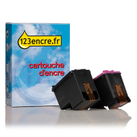 Marque 123encre remplace HP 901XL (SD519AE) duopack noir et couleur 132109