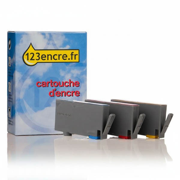 Marque 123encre remplace HP 903XL (1CC20AE) multipack cyan/magenta/jaune 132181 - 1