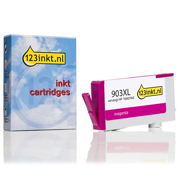 Marque 123encre remplace HP 903XL (T6M07AE) cartouche d'encre haute capacité - magenta 093181 - 1