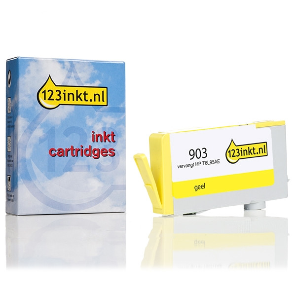 Marque 123encre remplace HP 903 (T6L95AE) cartouche d'encre - jaune 044595 - 1