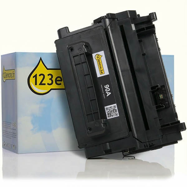 Marque 123encre remplace HP 90A (CE390A) toner noir 054029 - 1