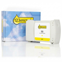 Marque 123encre remplace HP 90 (C5064A) cartouche d'encre - jaune 030646