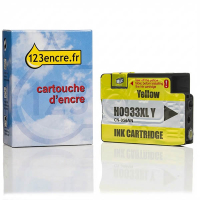 Marque 123encre remplace HP 933XL (CN056AE) cartouche d'encre haute capacité - jaune