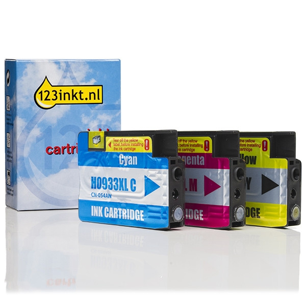 Marque 123encre remplace HP 933XL multipack cyan/magenta/jaune 160126 - 1