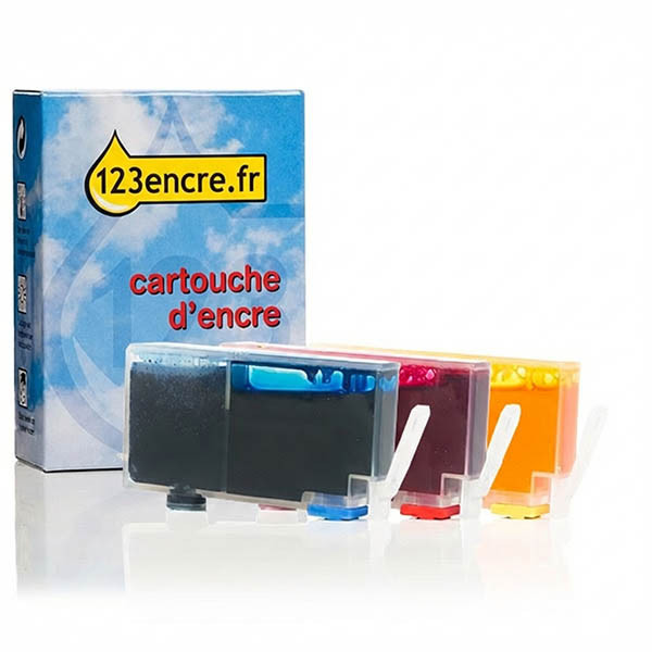 Marque 123encre remplace HP 935 (2X1H3AE) multipack cyan/magenta/jaune 010097 - 1