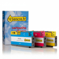 Marque 123encre remplace HP 953XL (1CC21AE) multipack XL cyan/magenta/jaune