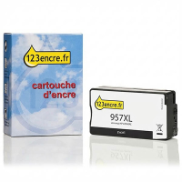 Marque 123encre remplace HP 957XL (L0R40AE) cartouche d'encre noire capacité extra-haute